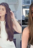 Camila Queiroz mostra antes e depois de 'mudança de visual' na web