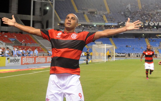 Deivid gol Flamengo x Vasco (Foto: Alexandre Vidal / Fla imagem)