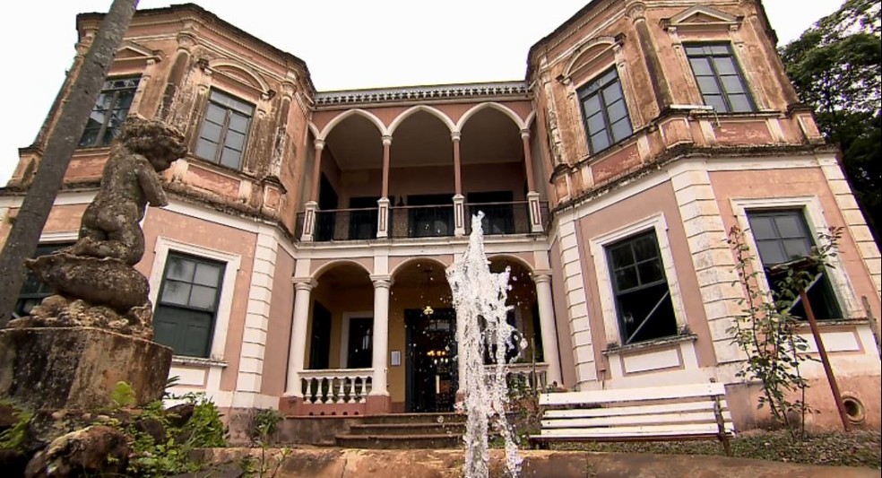 A fazenda Santa Maria, em São Carlos (Foto: Reprodução/ EPTV)