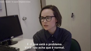 Ellen Page enfrenta Jair Bolsonaro (Foto: Reprodução / Documentário Gaycation)