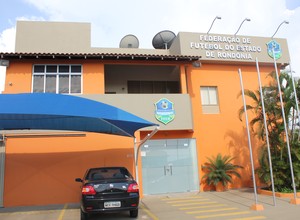 Federação de Futebol do Estado de Rondônia - FFER (Foto: Larissa Vieira/GLOBOESPORTE.COM)
