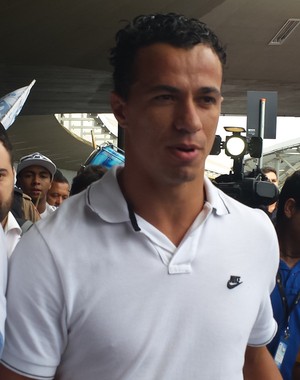 Leandro Damião, atacante do Cruzeiro (Foto: Tayrane Corrêa)