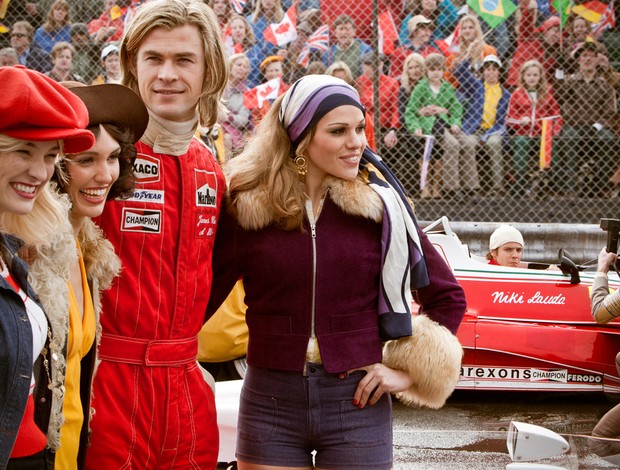 James Hunt e Niki Lauda no cinema - Fórmula 1 (Foto: Divulgação)