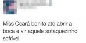 Oab Ce Pede Identificacao De Autores De Frases Ofensivas Contra Miss Brasil Ceara G1