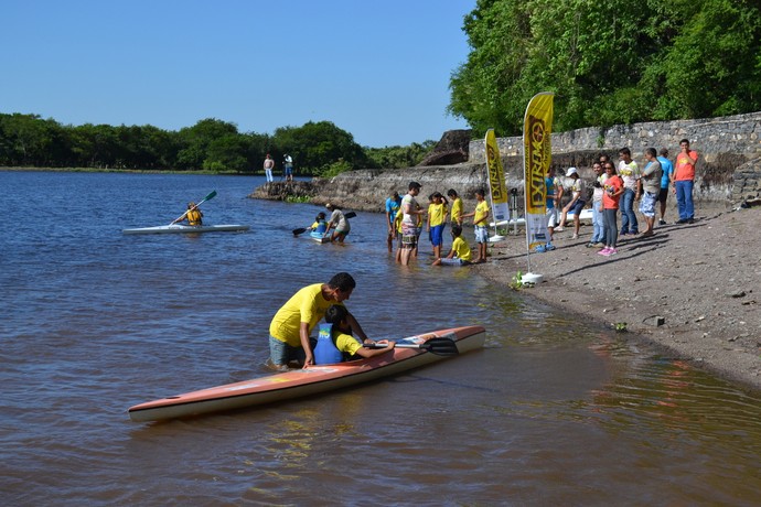 Atividades aconteceram no Parque Marina Gattas, em Corumbá (Foto: Hélder Rafael)