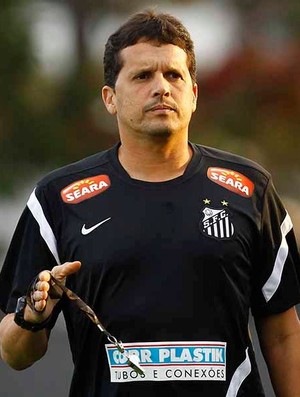 Claudinei Oliveira, treinador do Santos (Foto: Ricardo Saibun/Divulgação Santos FC)