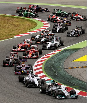 gp catalunha barcelona fórmula 1 (Foto: AP)