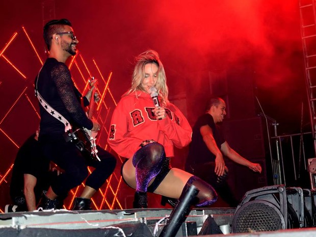 Claudia Leitte em show em Belo Horizonte, em Minas Gerais (Foto: Pablo Amora/ Divulgação)