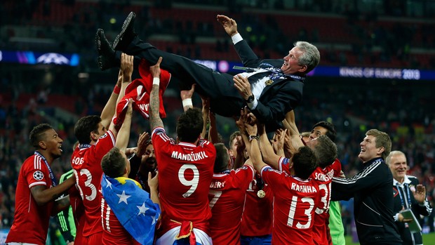 Jupp Heynckes  Bayern de Munique campeão (Foto: Reuters)
