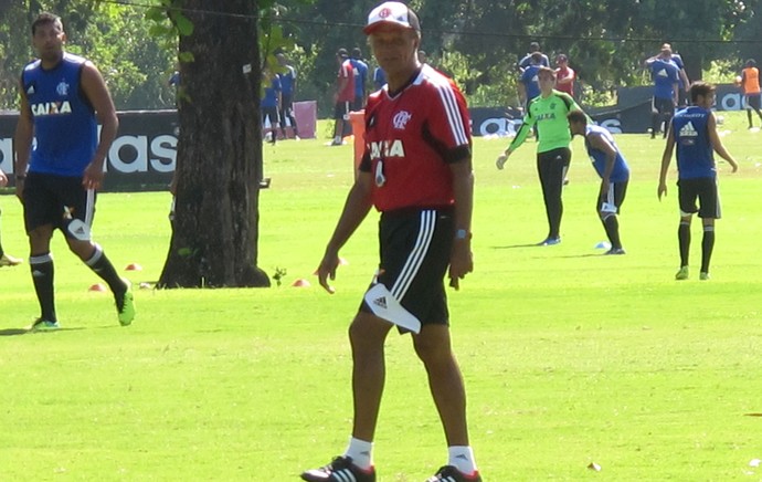 Flamengo treino Jayme (Foto: Thales Soares)