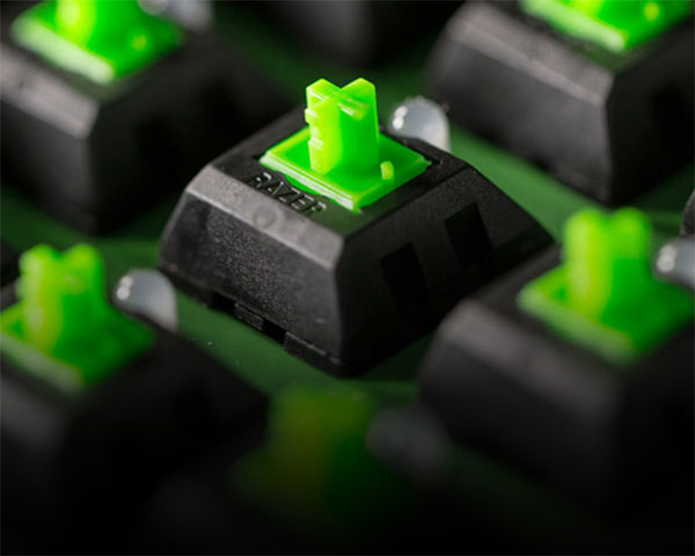 A Razer usa seus próprios switches para seus teclados mecânicos (Foto: Divulgação/Razer)