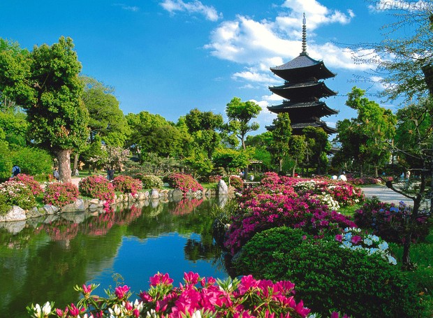Quioto - Japão (Foto: Reprodução/ Walldesk)