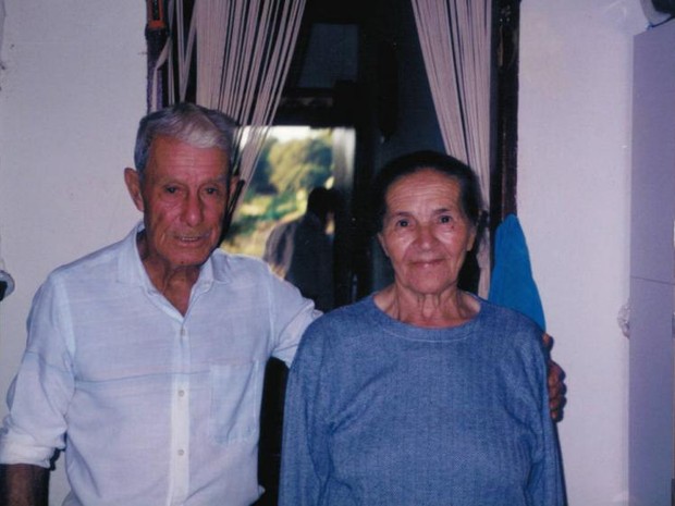 Dona Lázara e seo Anibal completariam 76 anos de casados no dia 16 de setembro (Foto: Arquivo pessoal) Dona Lázara e seo Anibal completariam 76 anos de casados no dia 16 de setembro (Foto: Arquivo pessoal)