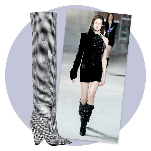 Saint Laurent (Foto: David Zuchnik, David M. Benett/getty Images, Imaxtree, Divulgação e Reprodução Instagram)