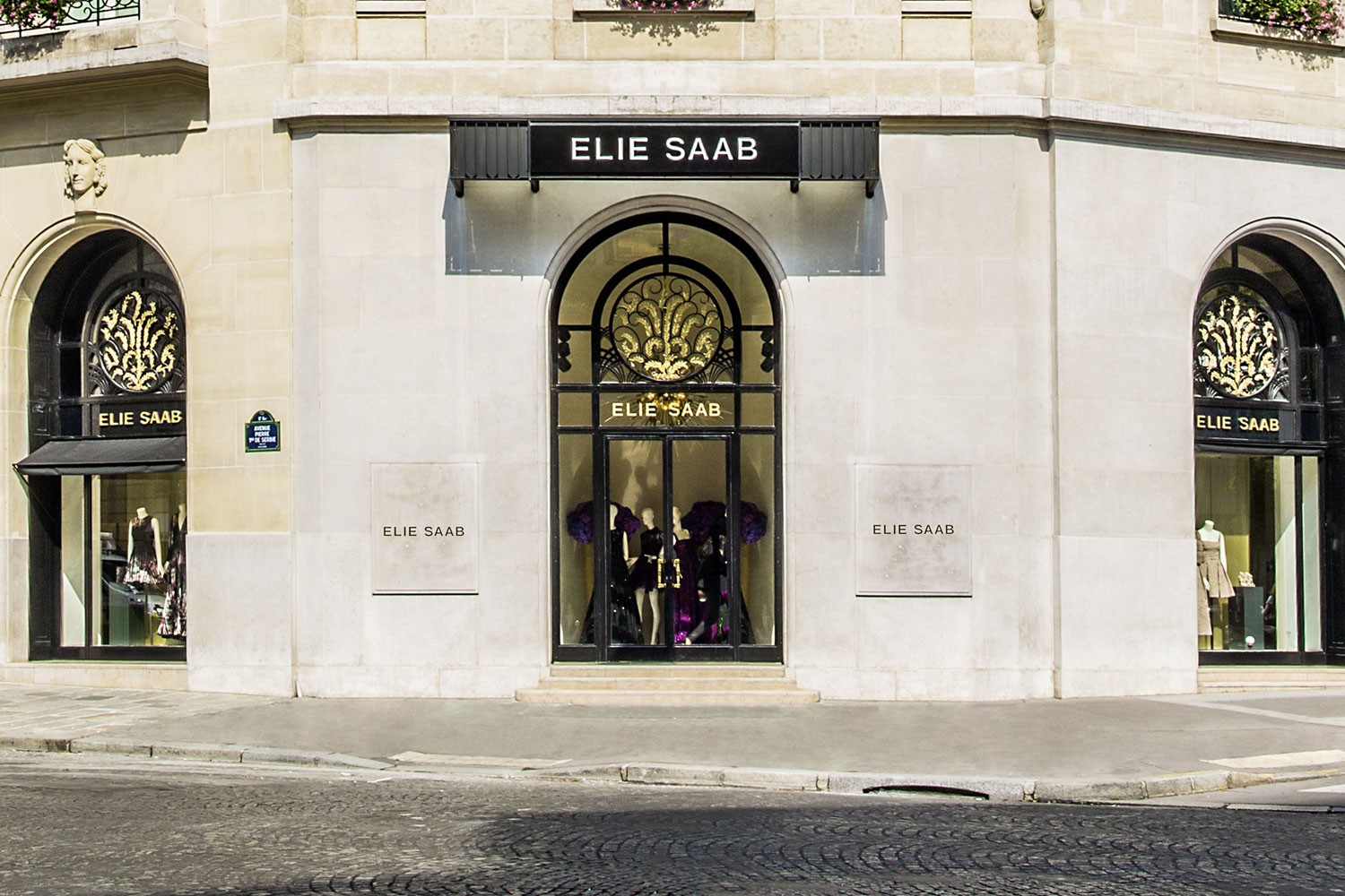 Fachada da nova loja de Elie Saab (Foto: Divulgação)