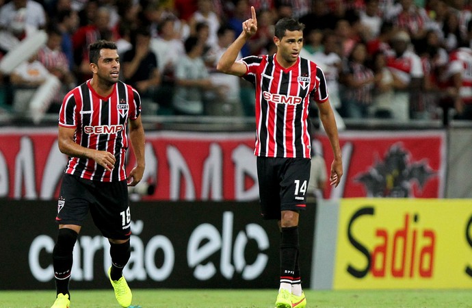 Alan Kardec gol São Paulo (Foto: Felipe Oliveira / Ag. Estado)