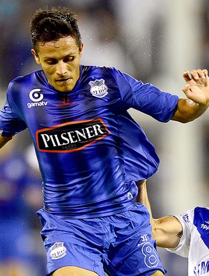 Marcos Mondaini jogo Emelec (Foto: AFP)