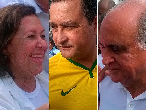 Candidatos ao governo da Bahia (Foto: Henrique Mendes / G1)