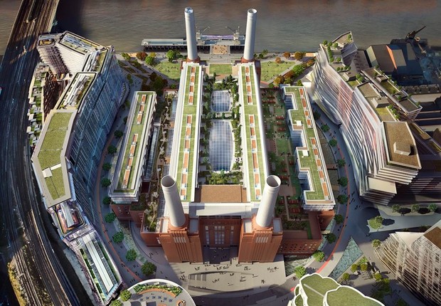 Como deve ficar a Battersea Power Station (Foto: Divulgação)