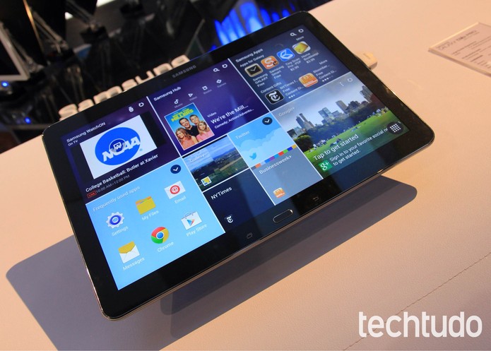 Galaxy Note Pro e Tab Pro (Foto: Isadora Díaz/TechTudo)