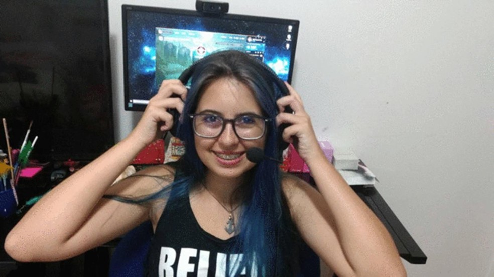 'Quando comecei a jogar, tive amigos que ficaram enciumados, diziam que eu não tinha potencial e, sempre que podiam, me colocavam para baixo', conta Vittoria. (Foto: Arquivo Pessoal / Vittória Dutra Pirró)