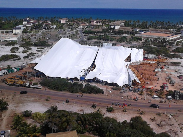 acidente (Foto: German Maldonado/TV Bahia)