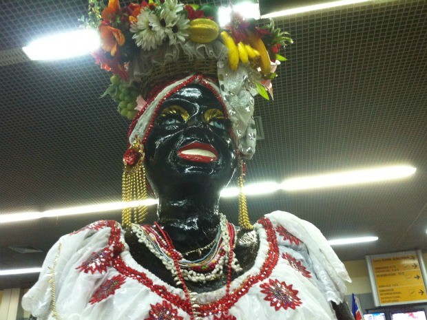 Boneca Kamélia, símbolo do carnaval de Manaus (Foto: Mônica Dias/G1 AM)