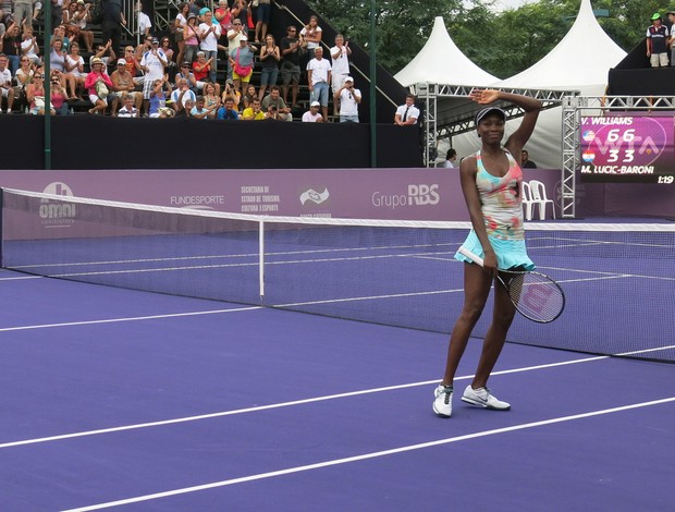 Venus Williams WTA Brasil (Foto: Matheus Tibúrcio)