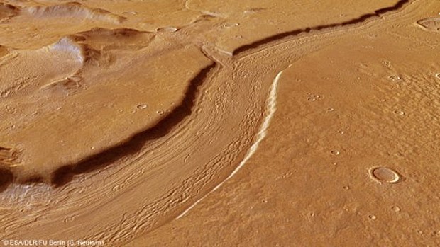 Marte pode ter tido rios de água corrente no passado (Foto:  ESA/DLR/FU Berlin (G. Neukum))