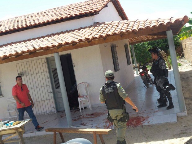 Residência onde ocorreu o crime em Parnaíba (Foto: José Junior/portaldocatita)