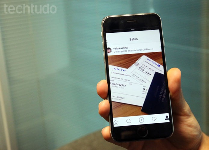 Prática comum, fotos de passagem no Instagram podem comprometer dados (Foto: Gabrielle Lancellotti/TechTudo) Prática comum, fotos de passagem no Instagram podem comprometer dados (Foto: Gabrielle Lancellotti/TechTudo)