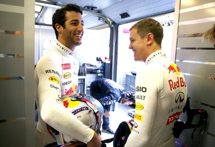 Daniel Ricciardo tem ofuscado completamente o tetracampeão Sebastian Vettel (Foto: Getty Images)
