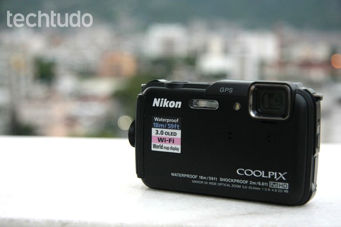 Coolpix AW110 (Foto: Luciana Maline/TechTudo) Coolpix AW110 (Foto: Luciana Maline/TechTudo)