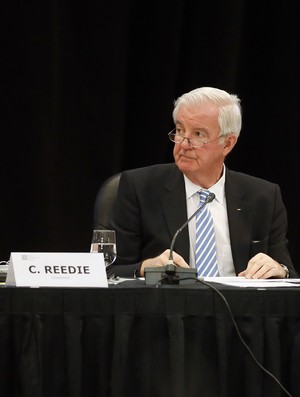 Craig Reedie, presidente da Wada (Foto: AP Photo/Brennan Linsley)