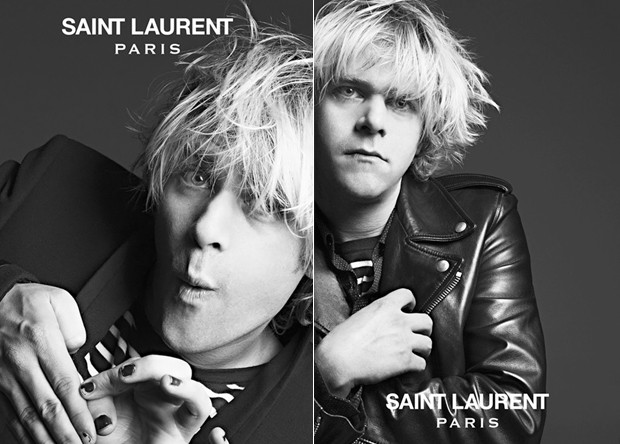 Ariel Pink na campanha de Yves Saint Laurent (Foto: Yves Saint Laurent/Divulgação)