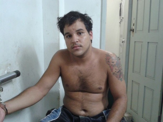 Marigel Custódio Filho foi preso na manhã desta sexta (14) em Macaíba (Foto: Arthur Barbalho)