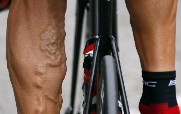 ciclismo George Hincapie veias (Foto: Bogdan Cristel / Reuters)