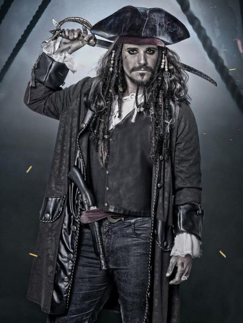 Bruno Gagliasso como Jack Sparrow (Foto: Divulgação)