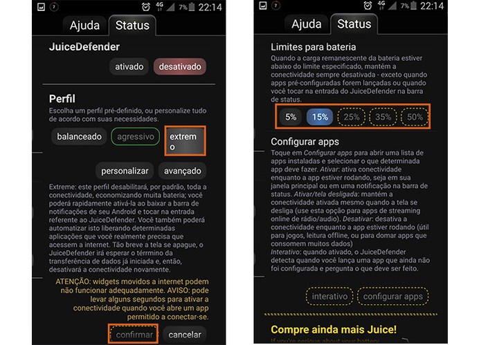 app-03 Aplicativo gratuito deixa a bateria do celular quase 'infinita'; aprenda a usar