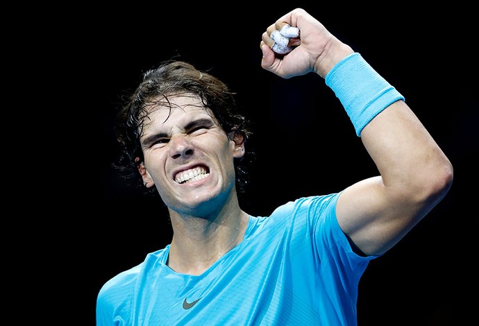 Rafael Nadal tênis contra Ferrer ATP Finals (Foto: AP)