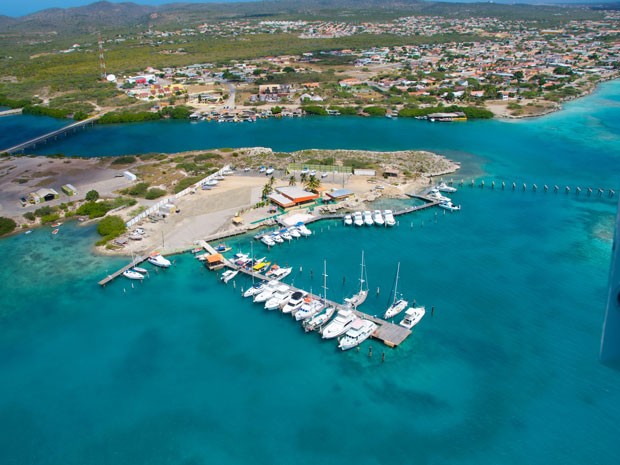 Vista aérea de Aruba (Foto: Divulgação/Aruba Tourism Authority)