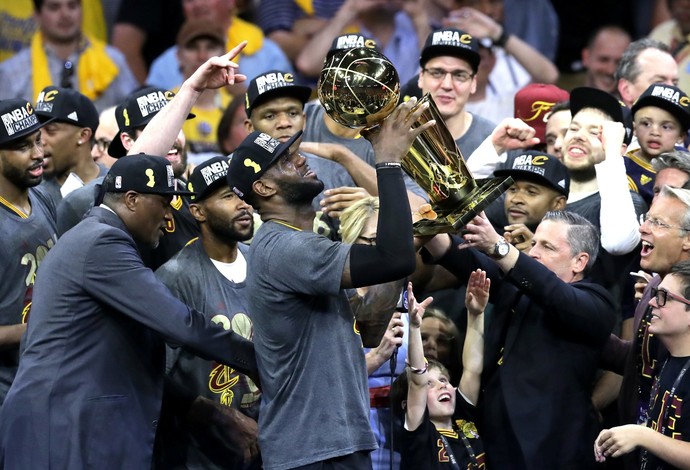 Cleveland Cavaliers x Golden State Warriors, NBA, final, jogo 7, LeBron James (Foto: Getty Images)