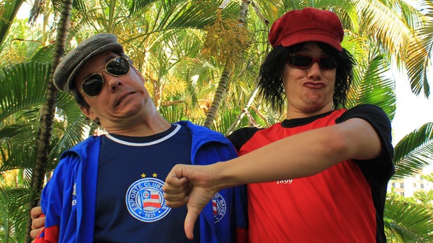 bavi; humor; jair; vicentino (Foto: Eduardo Oliveira/Tv Bahia) bavi; humor; jair; vicentino (Foto: Eduardo Oliveira/Tv Bahia)