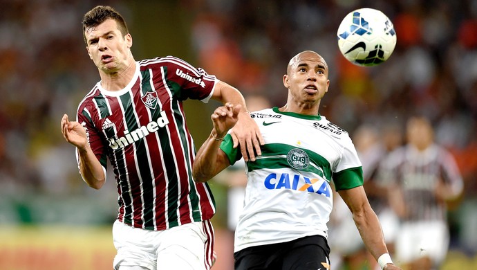 Wagner e Reginaldo, Fluminense e Coritiba (Foto: Getty Images)