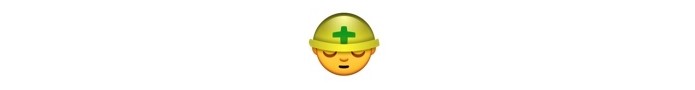 Emoji de Operário de construção da Apple (Foto: Reprodução/Unicode)