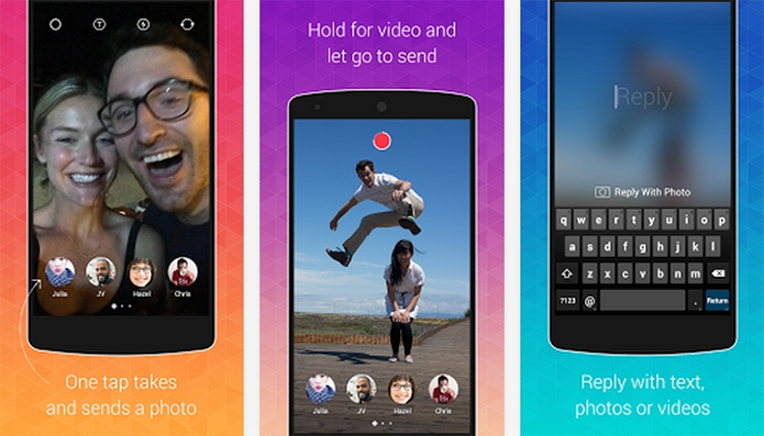Bolt é o novo app do Instagram para envio de fotos e vídeos que se autodestroem (Foto: Divulgação/Instagram)