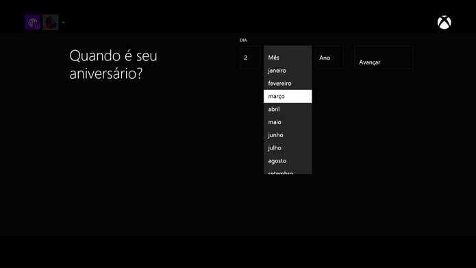 Use sua data de nascimento real (Foto: Reprodução/Murilo Molina)