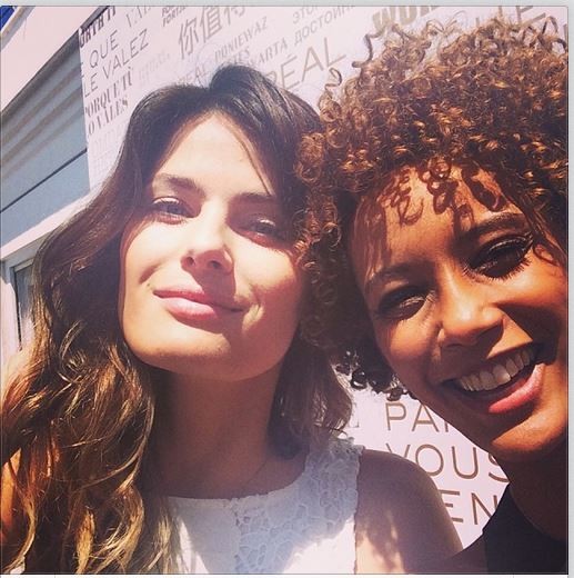 Isabelli Fontana e Taís Araújo em Cannes (Foto: Reprodução/Instagram)