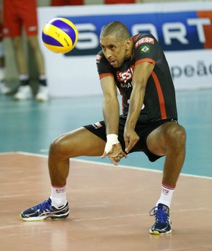 Serginho, líbero do Sesi-SP (Foto: Divulgação/Sesi-SP)
