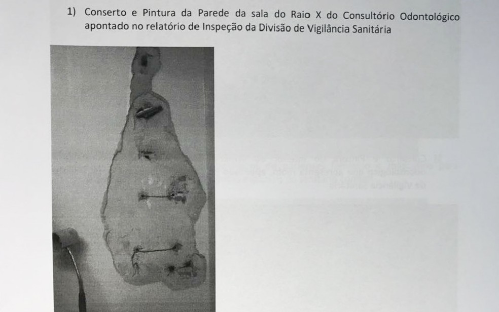 Problemas na Unidade Básica de Saúde Jardim Aeroporto em Ribeirão Preto (Foto: Reprodução)